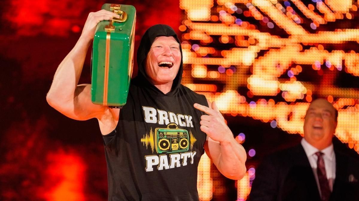 WWE दिग्गज ब्रॉक लैसनर Money in the Bank ब्रीफकेस जीत चुके हैं 