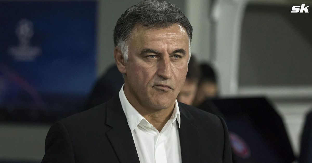 PSG manager Christophe Galtier is in hot water