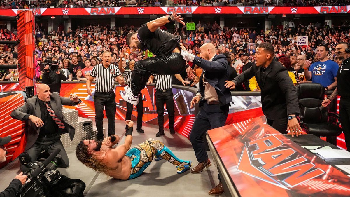 Finn Balor has been on a rampage after being provoked by the WHC Seth Rollins