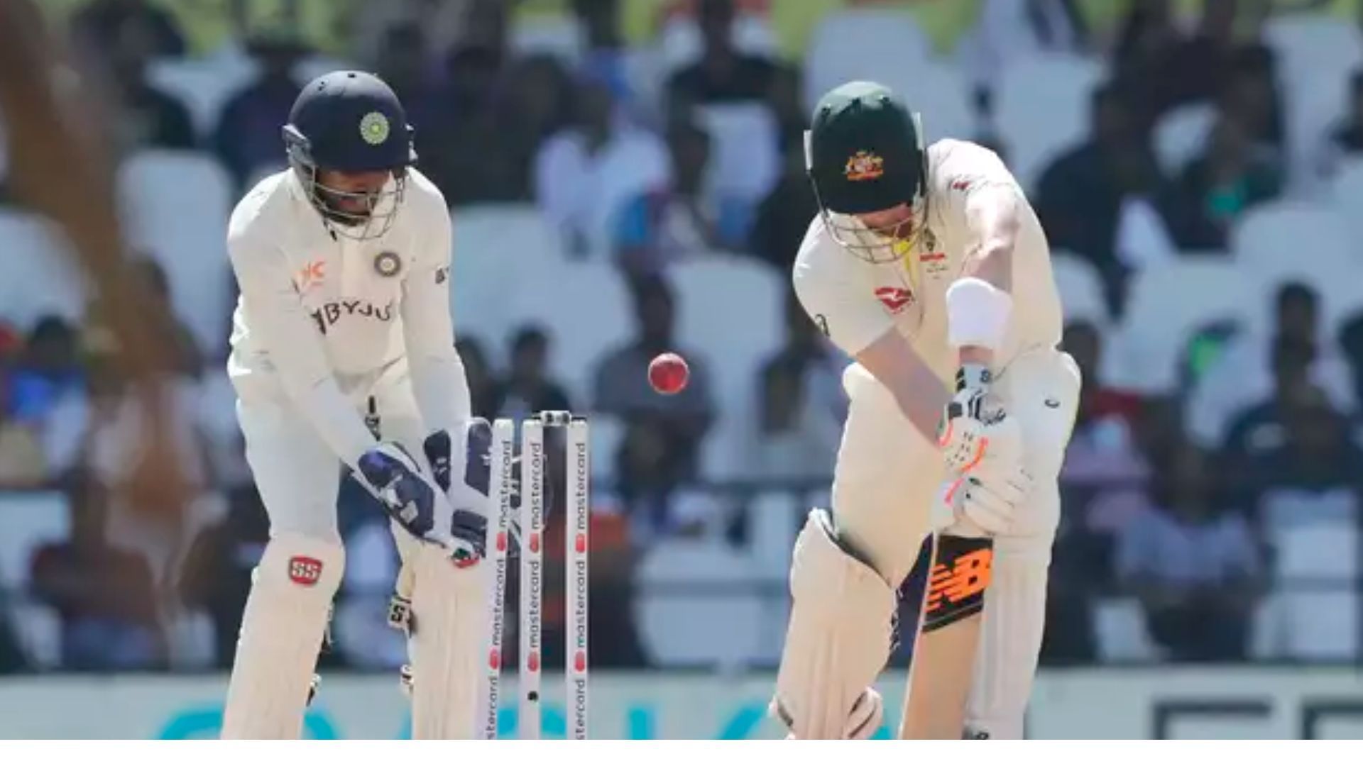 Smith was castled by Ravindra Jadeja on a recent tour of India.