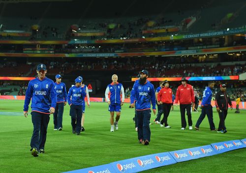 England failed to reach the knockout stages of the 2015 World Cup.