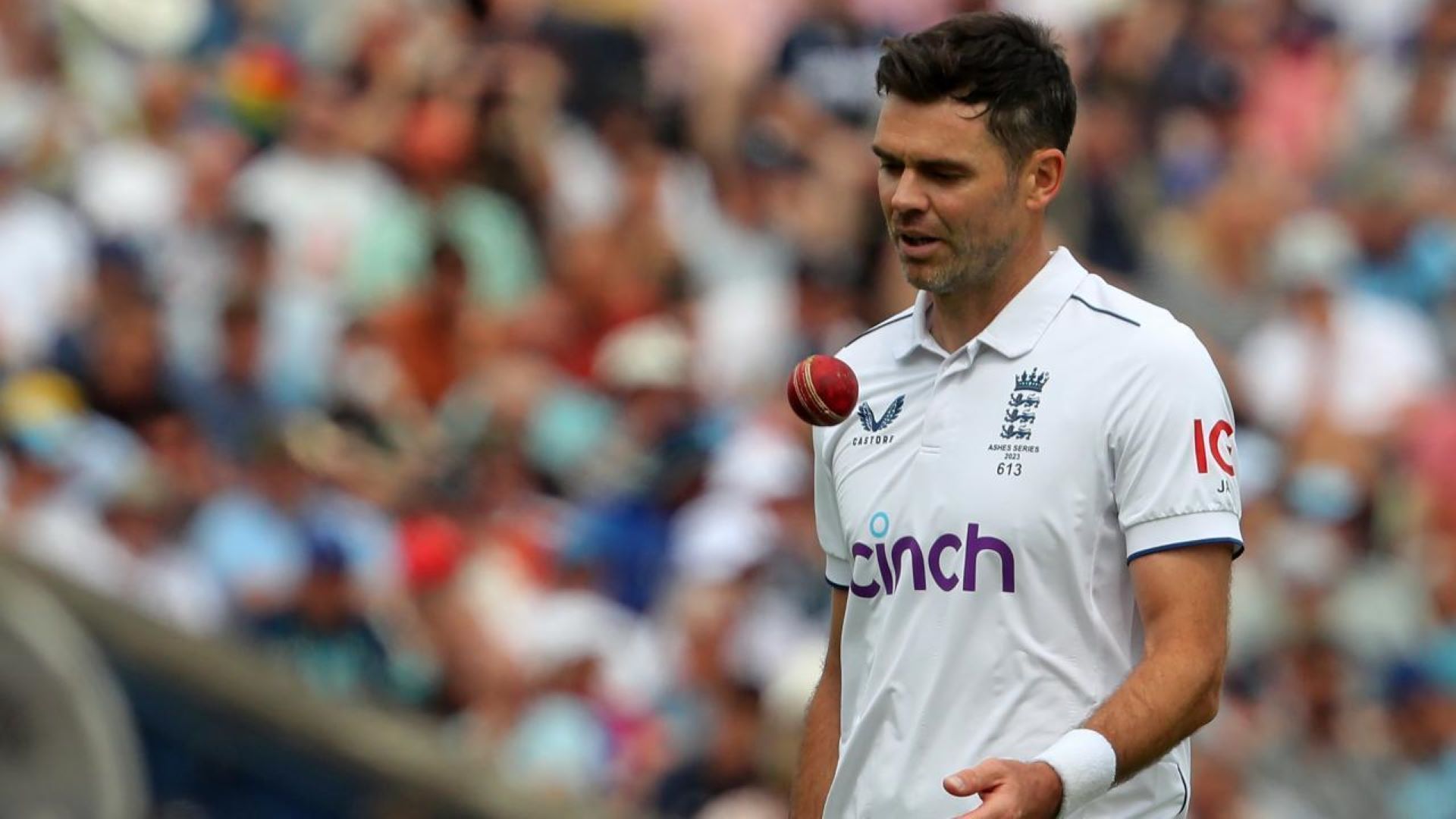 James Anderson had a disastrous first two Tests before missing out in the third game.