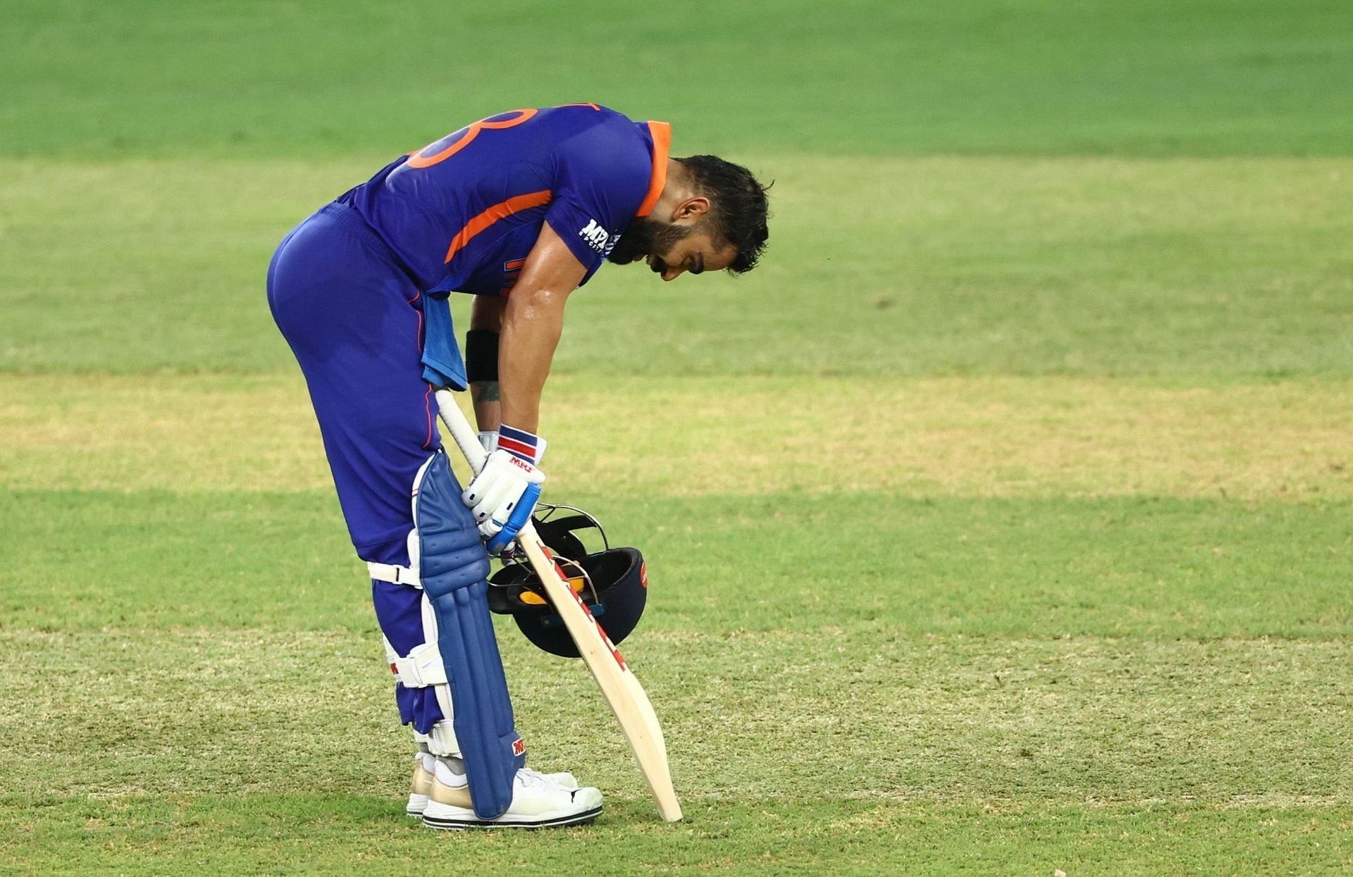 Rather unexpectedly, Kohli did not score a hundred for over 1000 days in international cricket. After a Test ton against Bangladesh in November 2019, his next three-figure score came against Afghanistan in the Asia Cup 2022 T20 clash in Dubai, when he hammered 122* off 61. (Pic: Getty Images)