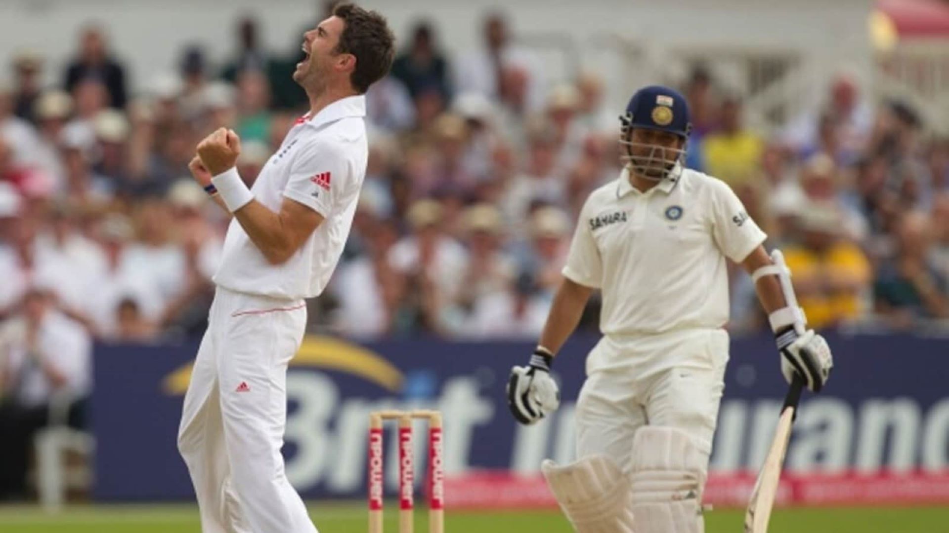 Anderson had the wood over Sachin Tendulkar in his Test career.