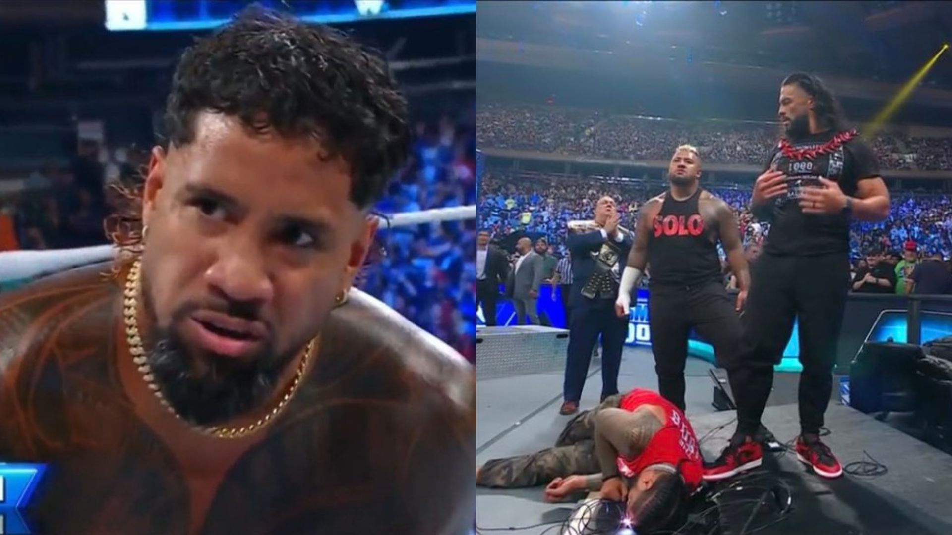 Jey Uso took the fight to The Bloodline on SmackDown