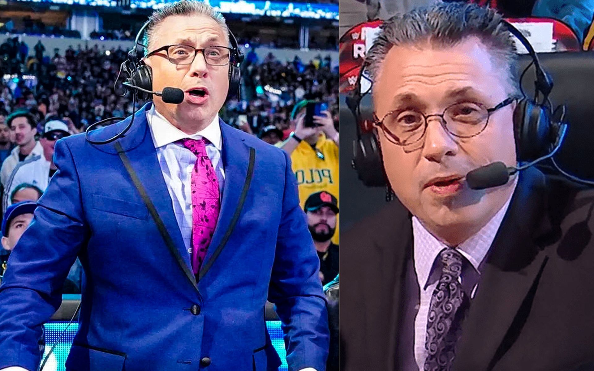 Michael Cole is working as a commentator on SmackDown