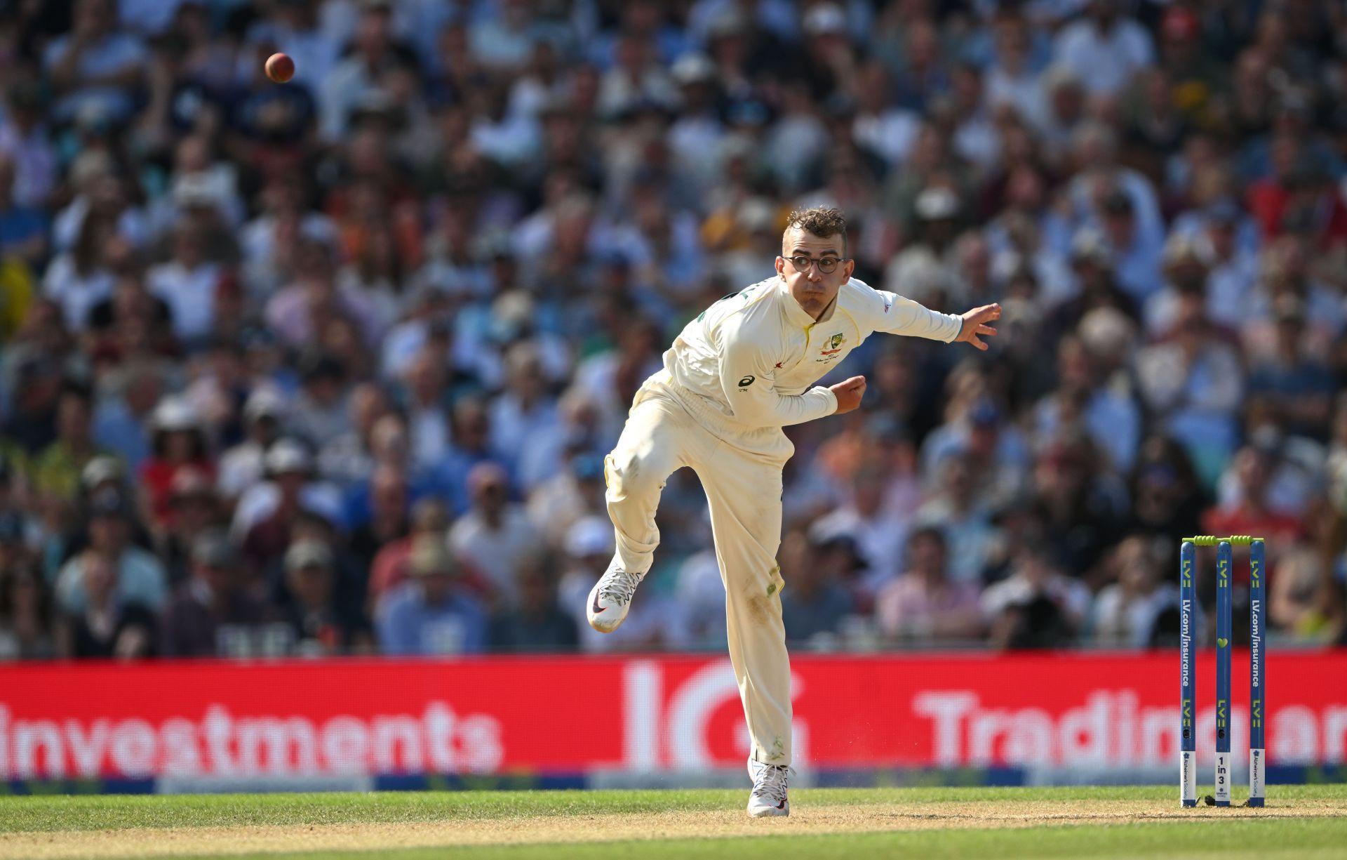 Todd Murphy bowling. (Image Credits: Getty)