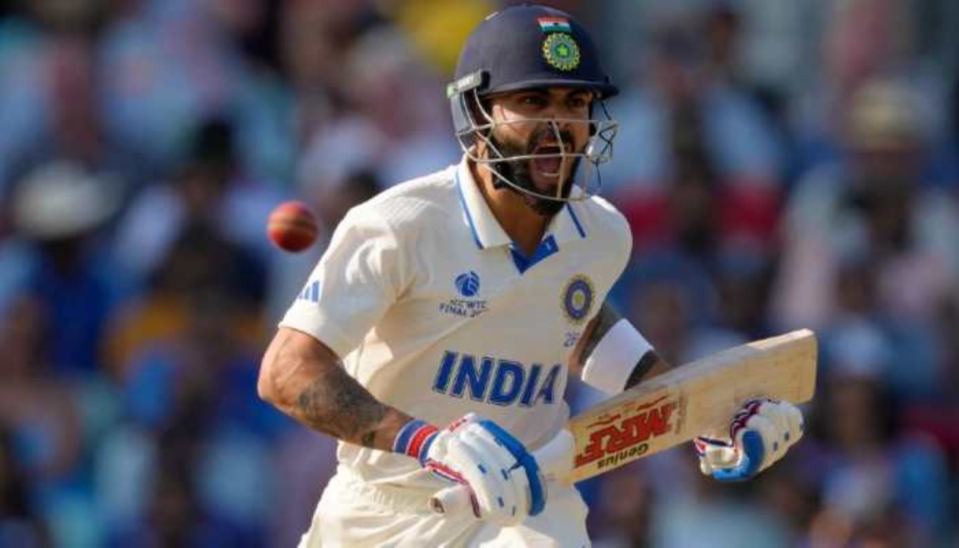 Virat Kohli scored a valuable 76 in the first Test at Dominica