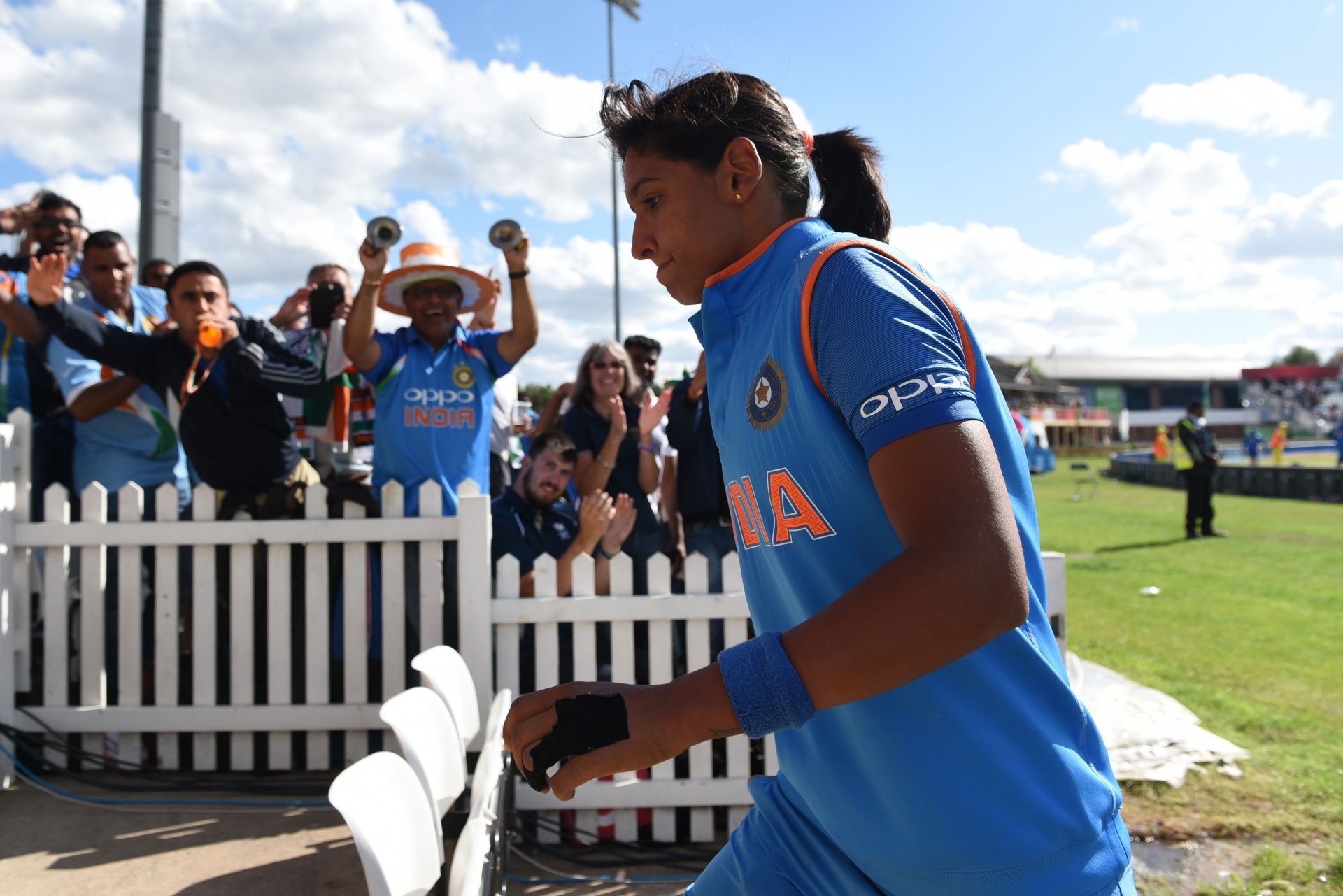 India went on to win the 2017 World Cup semi-final by 36 runs. (Pic: Getty Images)