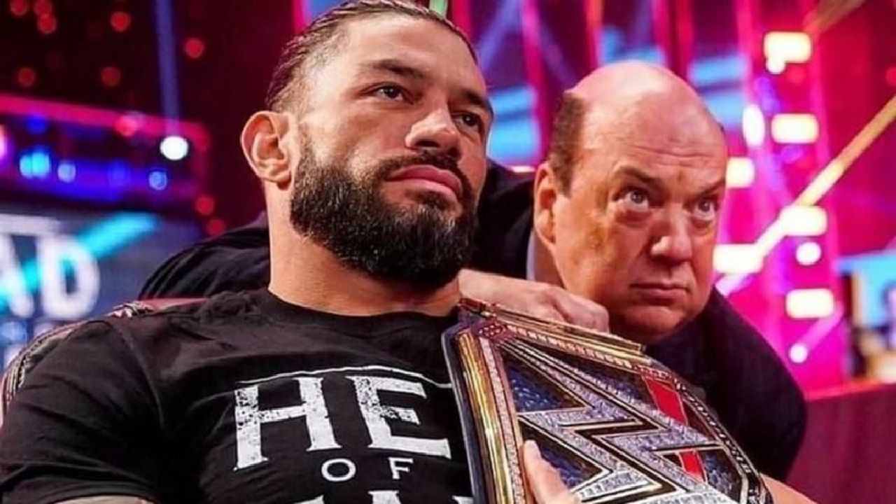 Roman Reigns with &quot;The Wiseman&quot; Paul Heyman