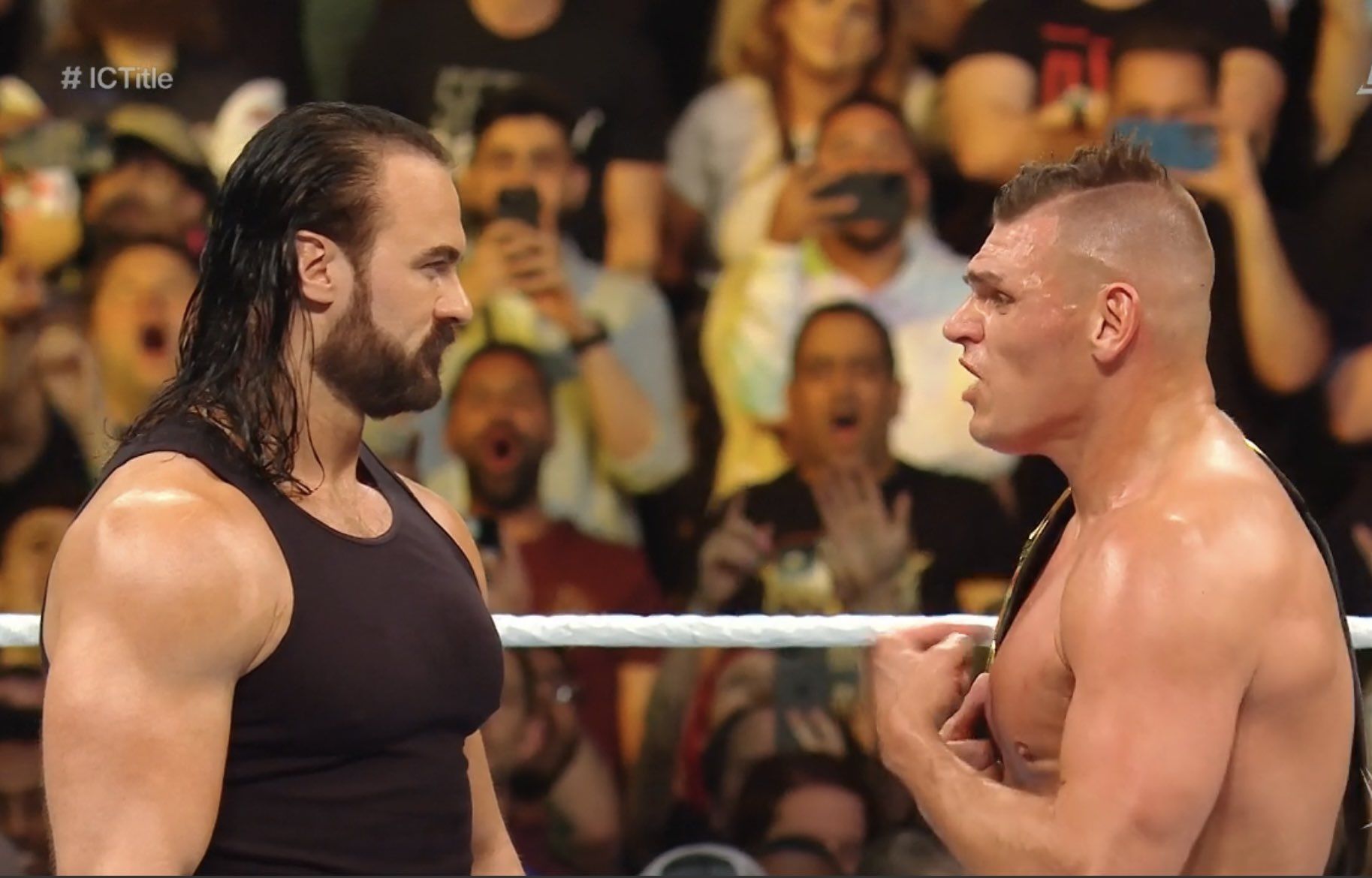 Drew McIntyre confronted Gunther at WWE Money in the Bank 2023