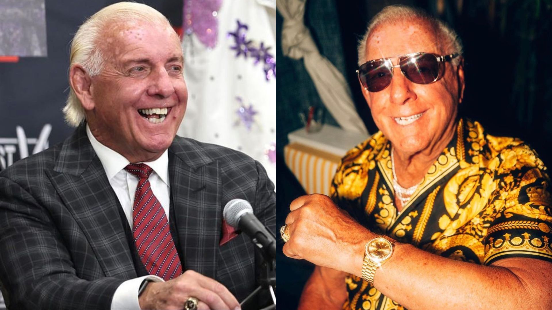 Ric Flair is a legend of the wrestling business. 