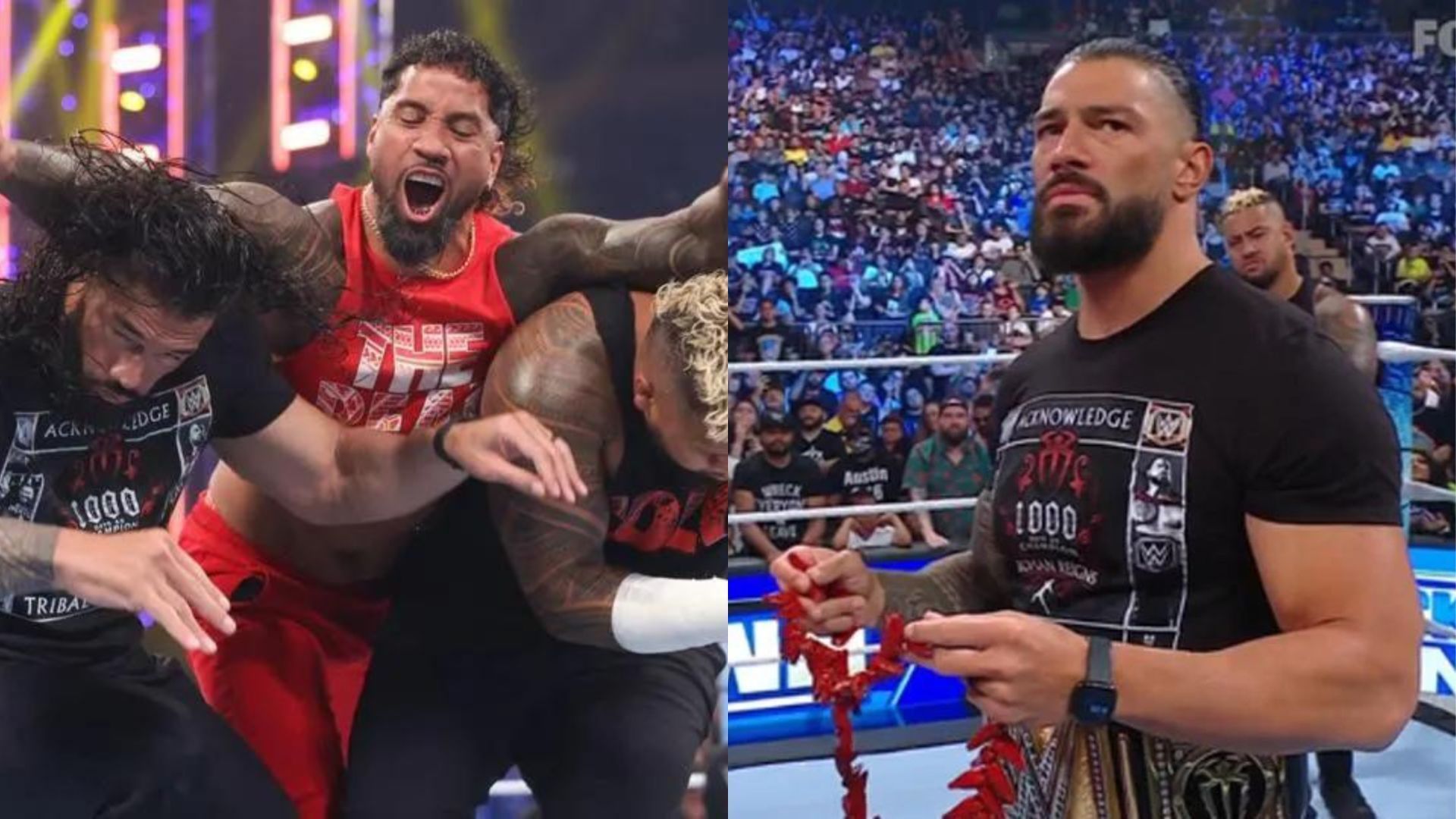 Bloodline member sends a message after Roman Reigns' actions on WWE ...