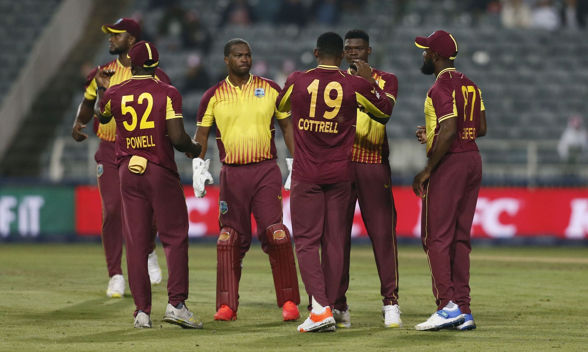 South Africa v West Indies - 3rd T20 International