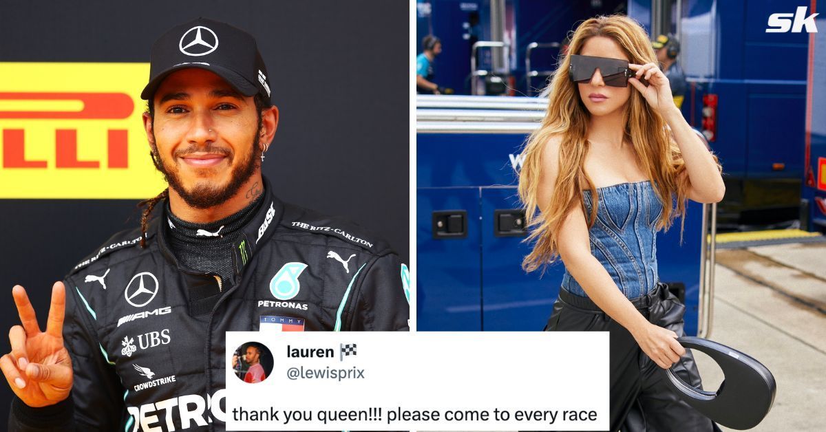 Lewis Hamilton got a podium finish as Shakir attended the Silverstone GP