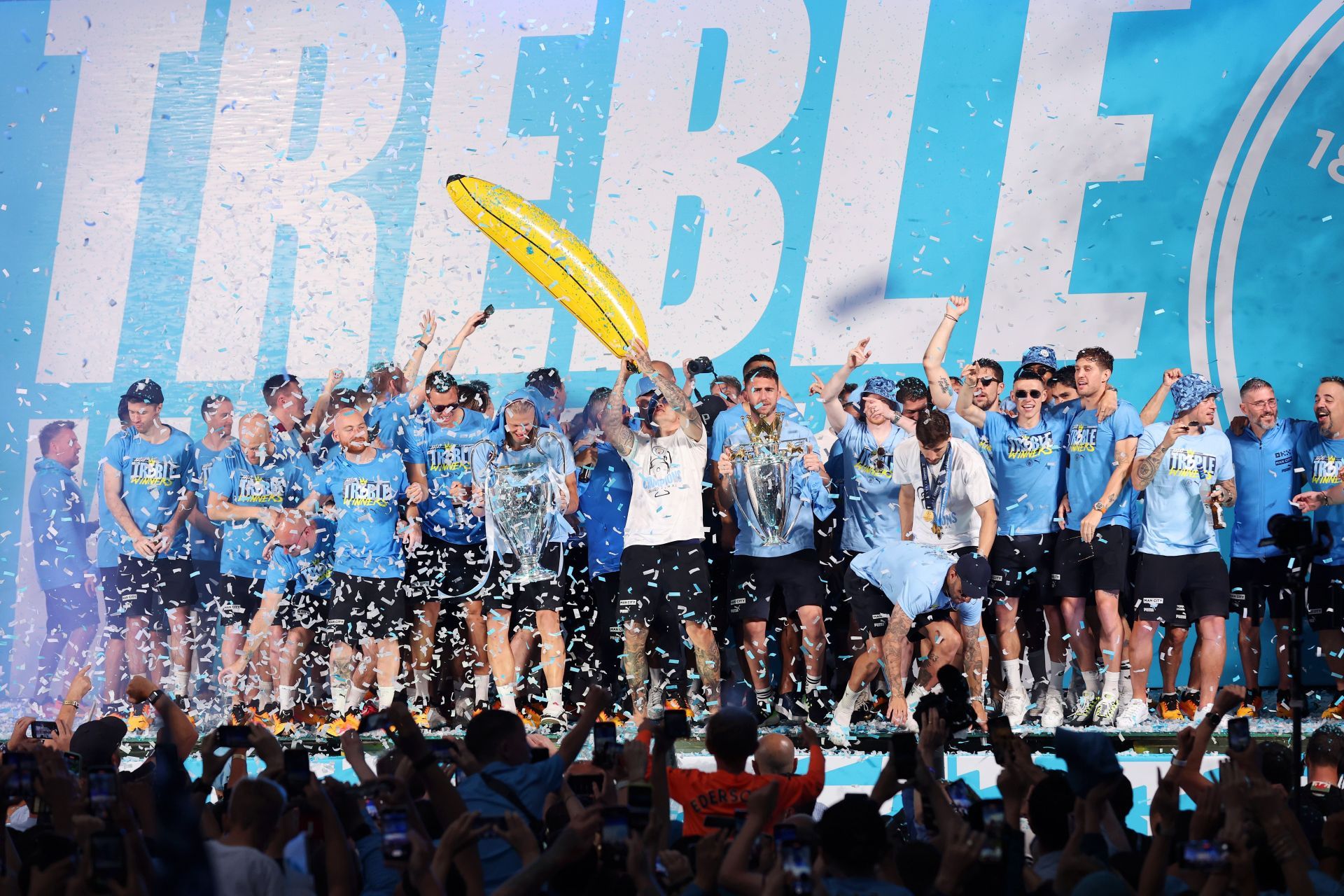 Manchester City Trophy Parade