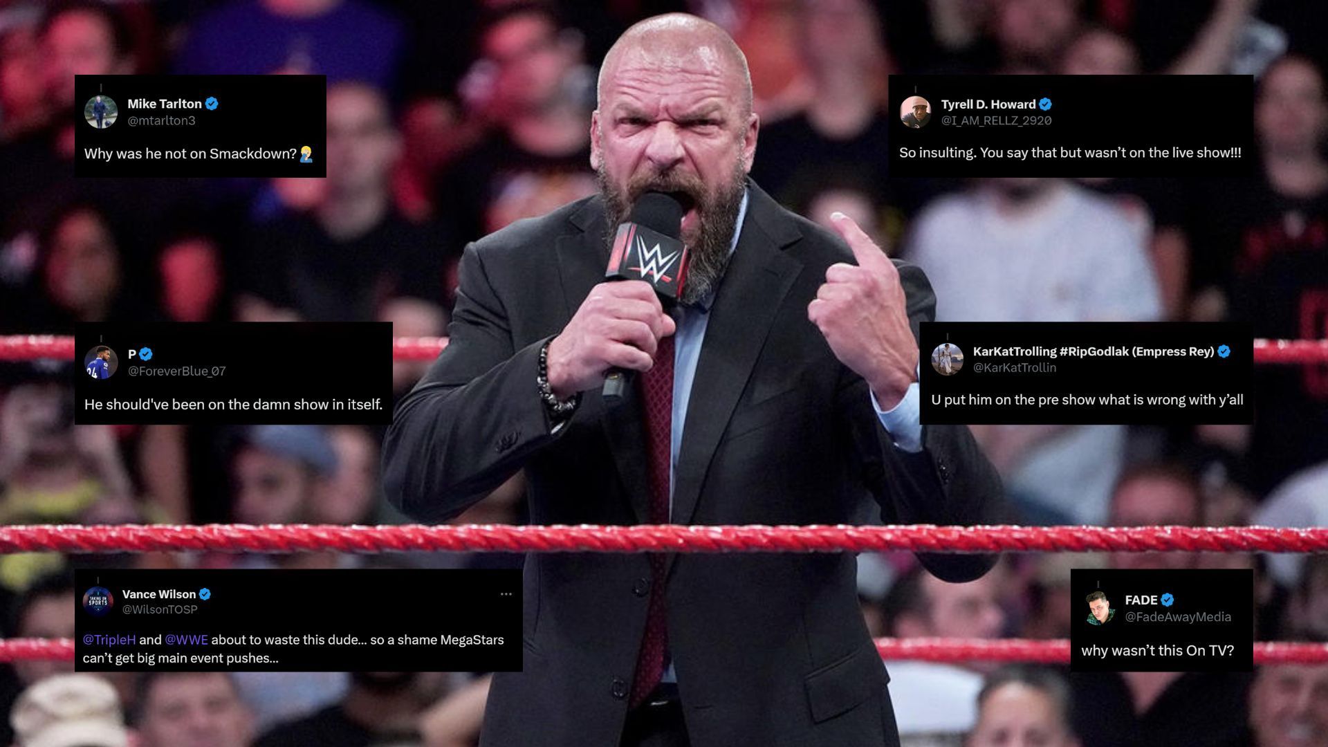 Triple H is the Chief Content Officer of WWE!