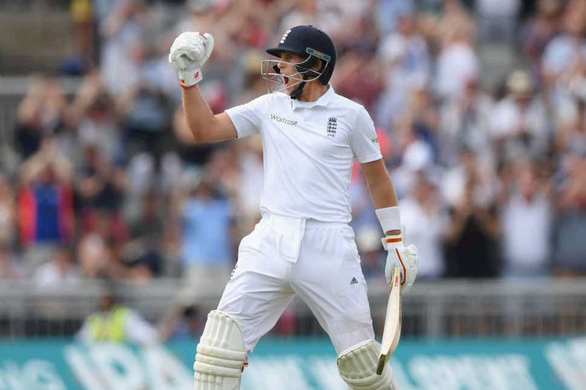 Joe Root achieved his highest Test score batting at No.3