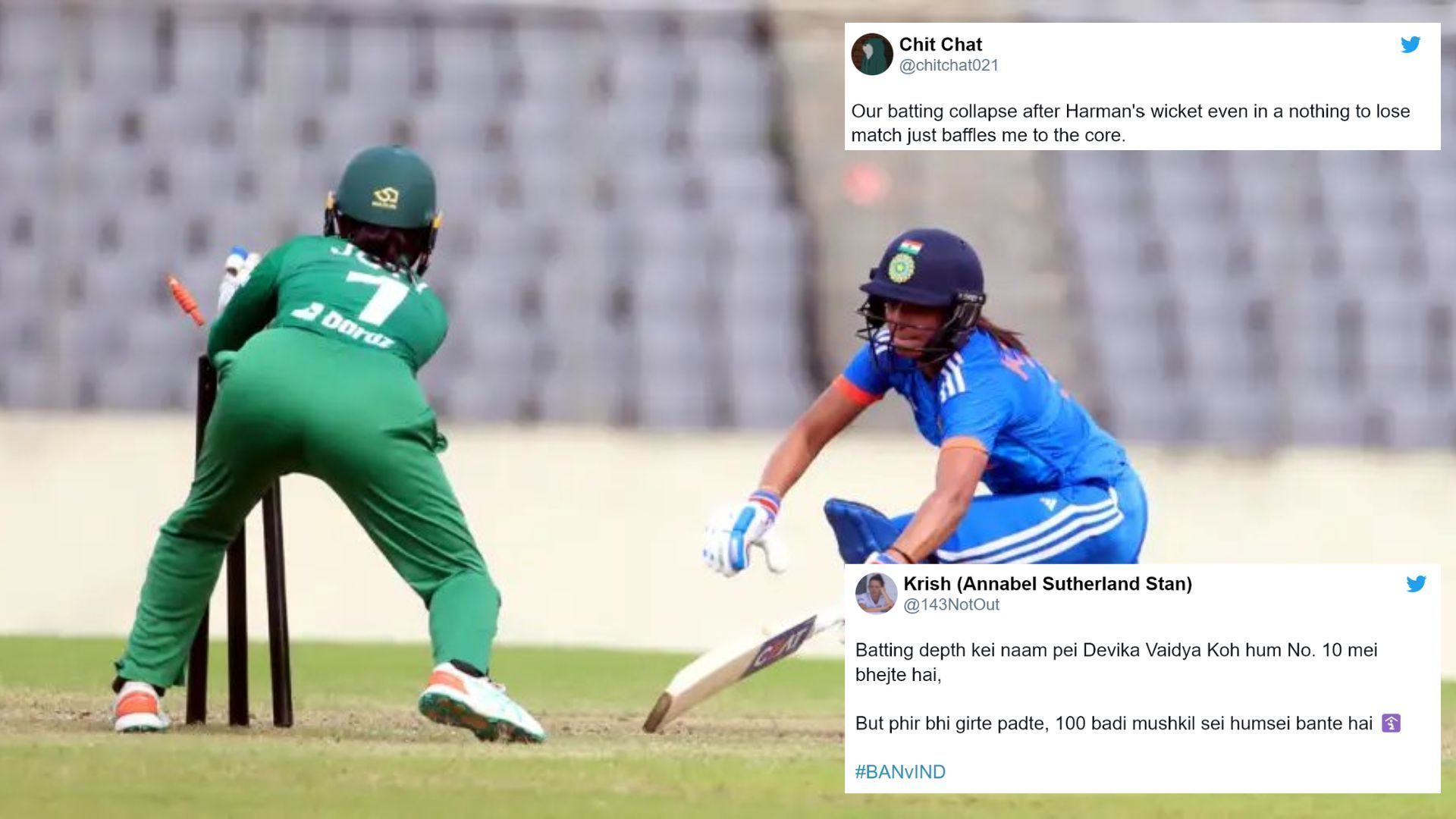 Fas were upset with Team India