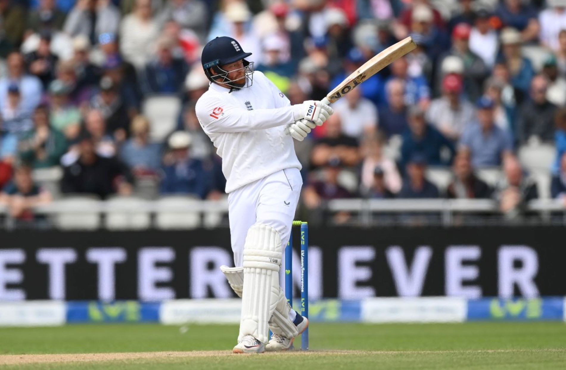 Jonny Bairstow thrilled the Manchester crowd with a sparkling innings