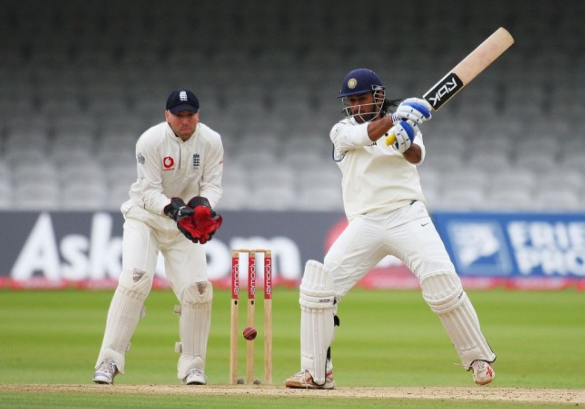 MS Dhoni scored a match-saving 76 at the Mecca of Cricket in 2007