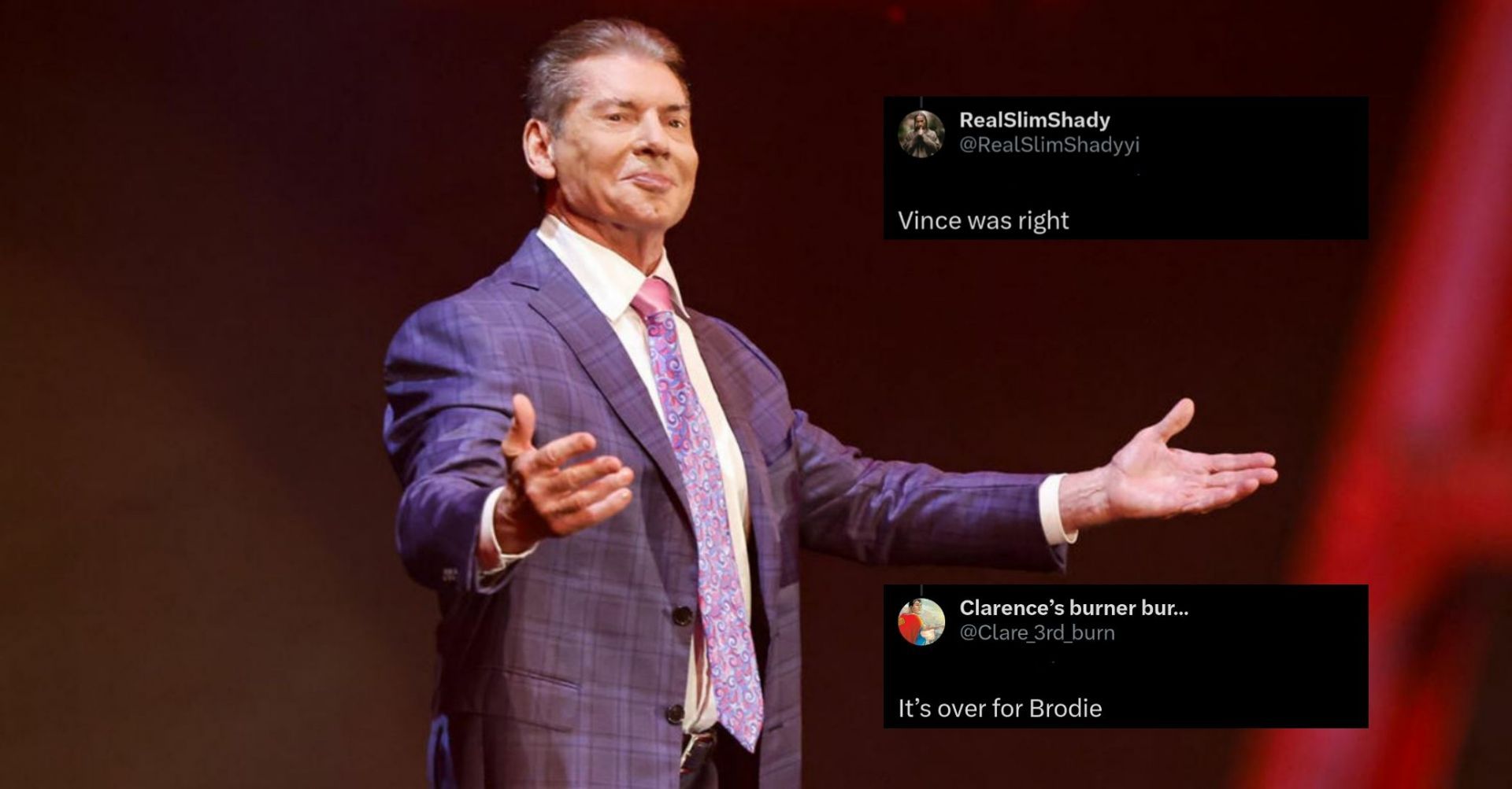 Vince McMahon is the former CEO of WWE!