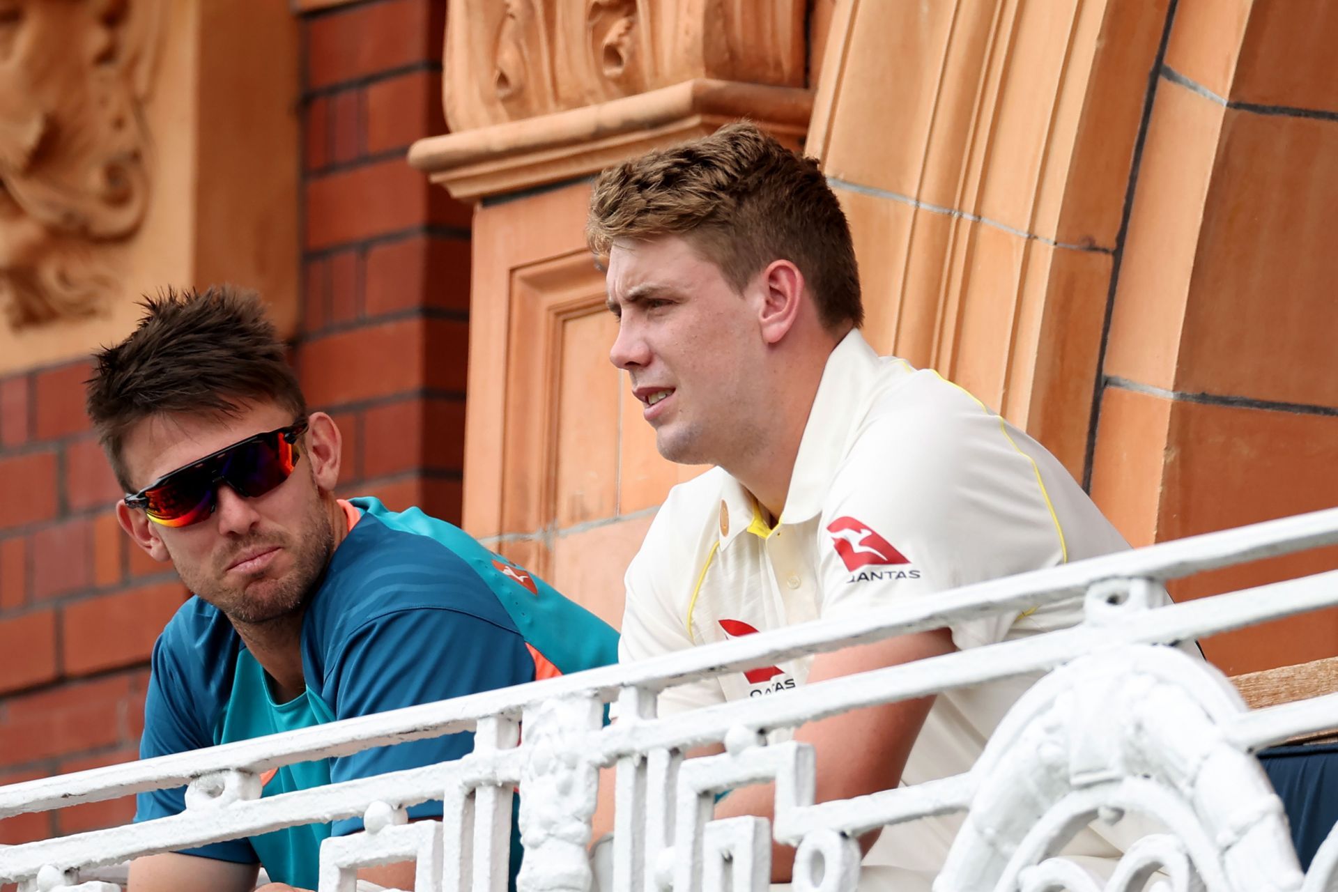 Mitchell Marsh and Cameron Green. (Credits: Getty)