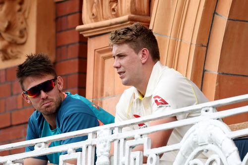 Mitchell Marsh and Cameron Green. (Credits: Getty)