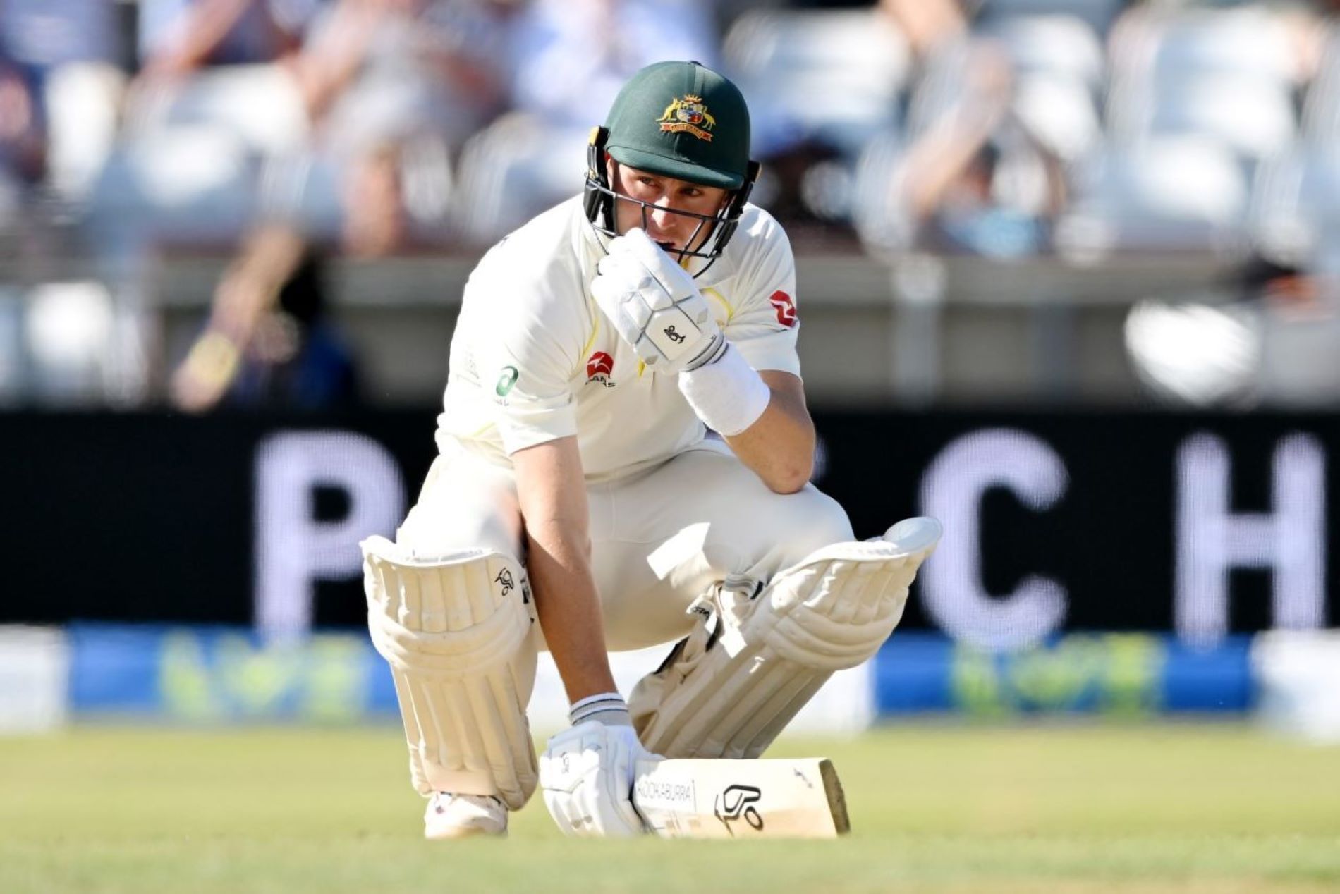 Marnus Labuschagne was the instigator of a mini Australian collapse on Day 2