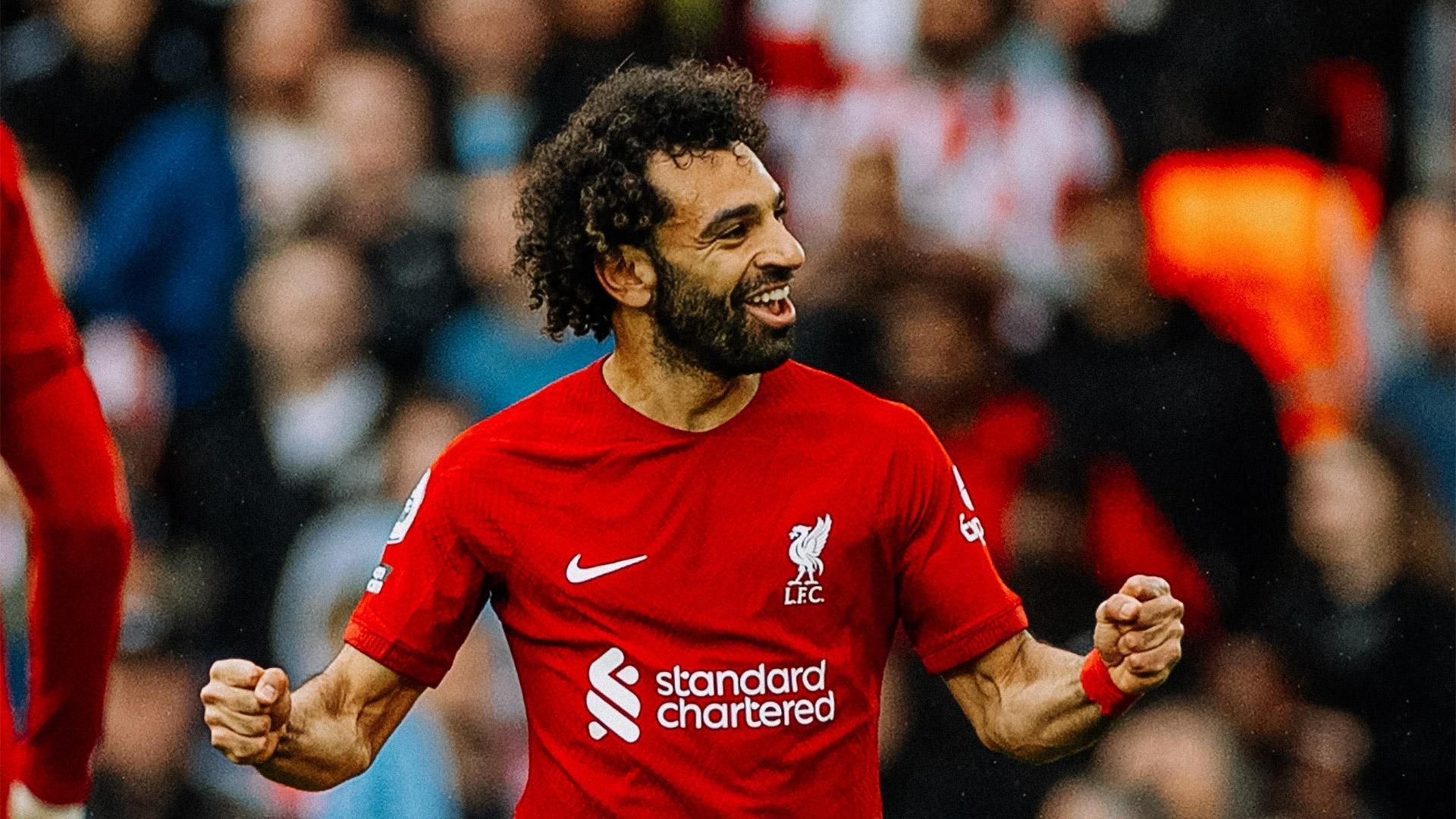 Liverpool winger Mohamed Salah.