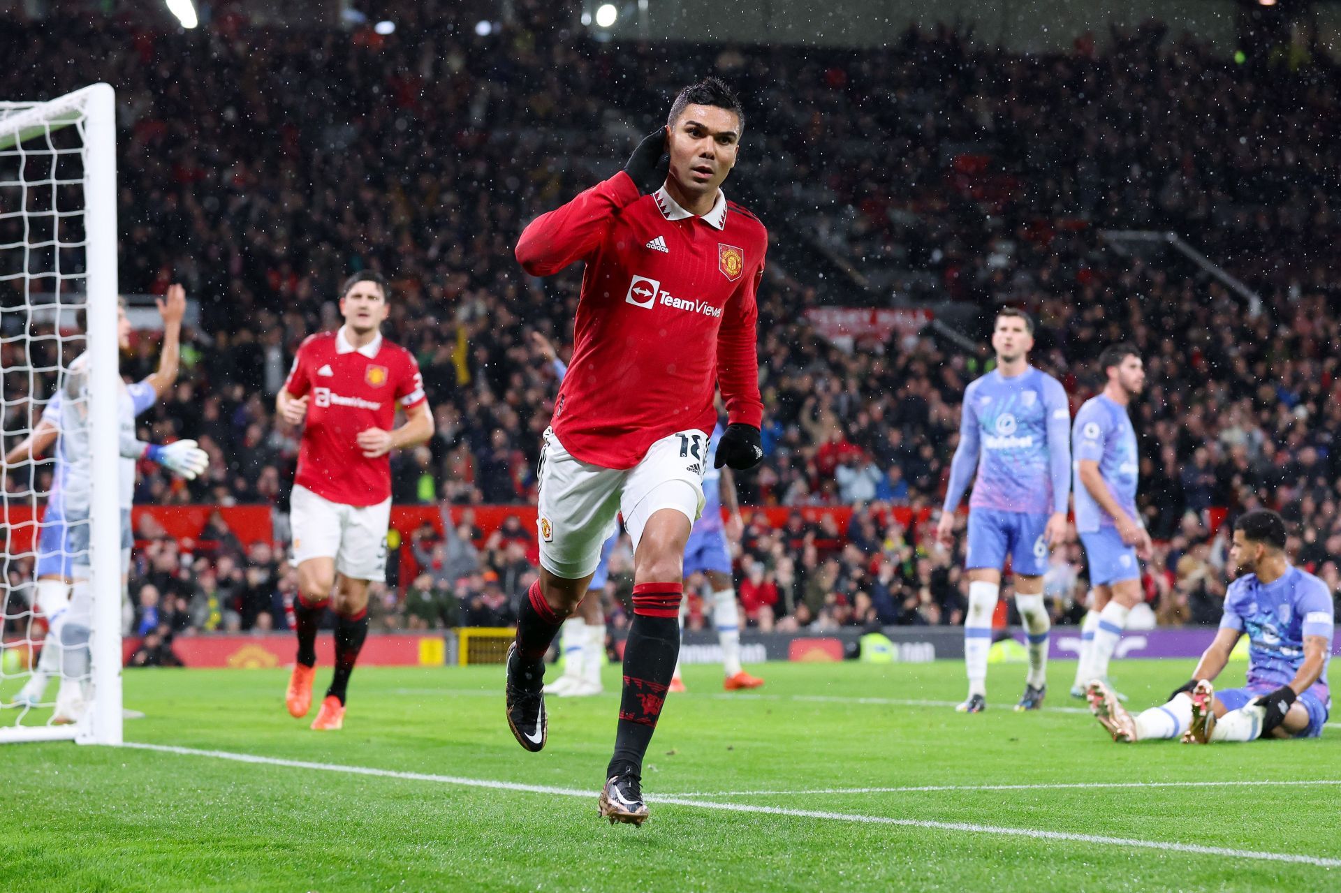 Casemiro has become a fan favorite at Old Trafford.