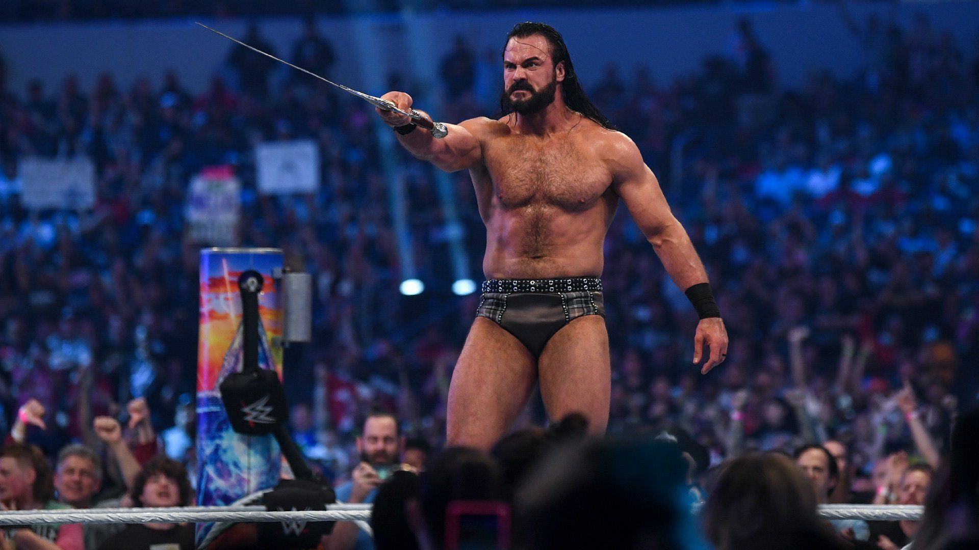 Drew McIntyre at WrestleMania 38