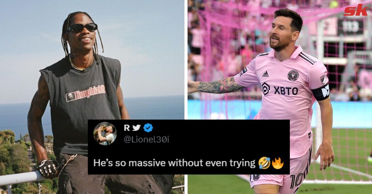 Lionel Messi name dropped by Travis Scott