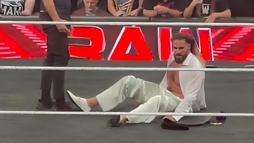 Rollins was put down by The Judgment Day at the end of RAW