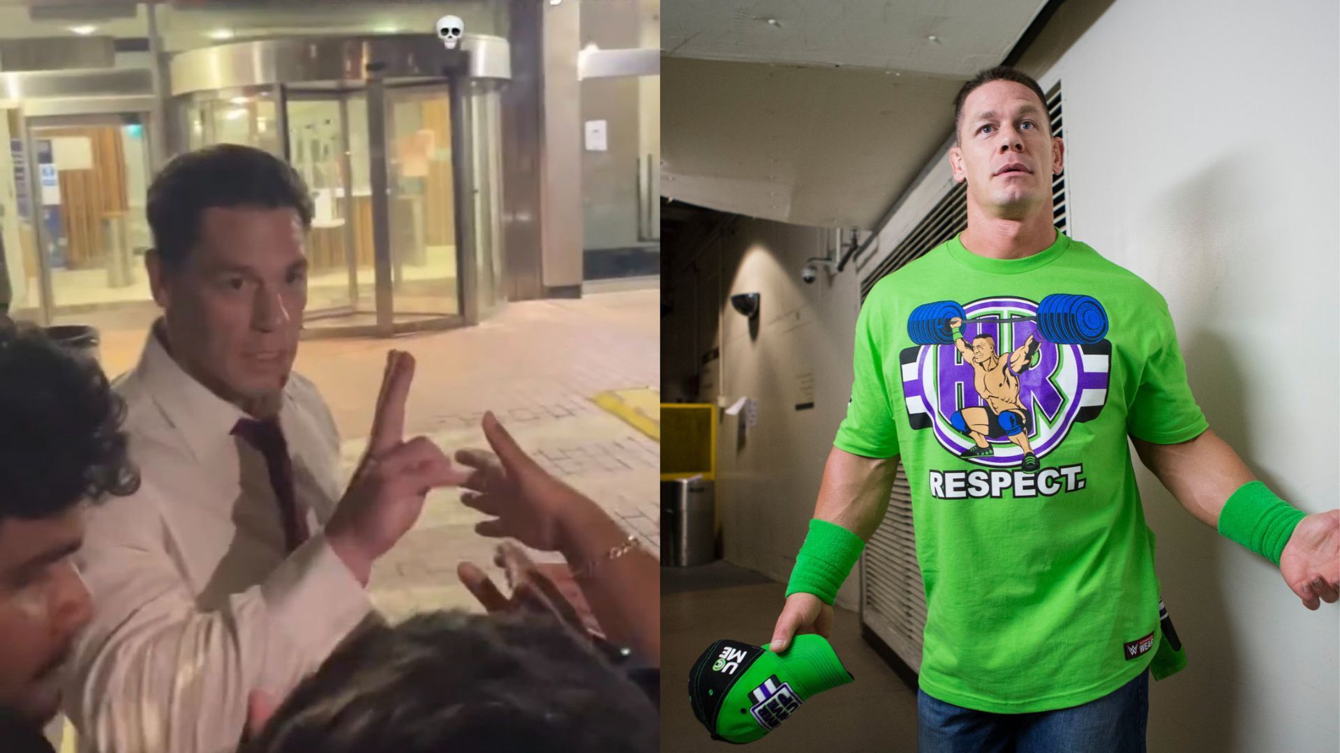 John Cena is also in London ahead of WWE Money in the Bank