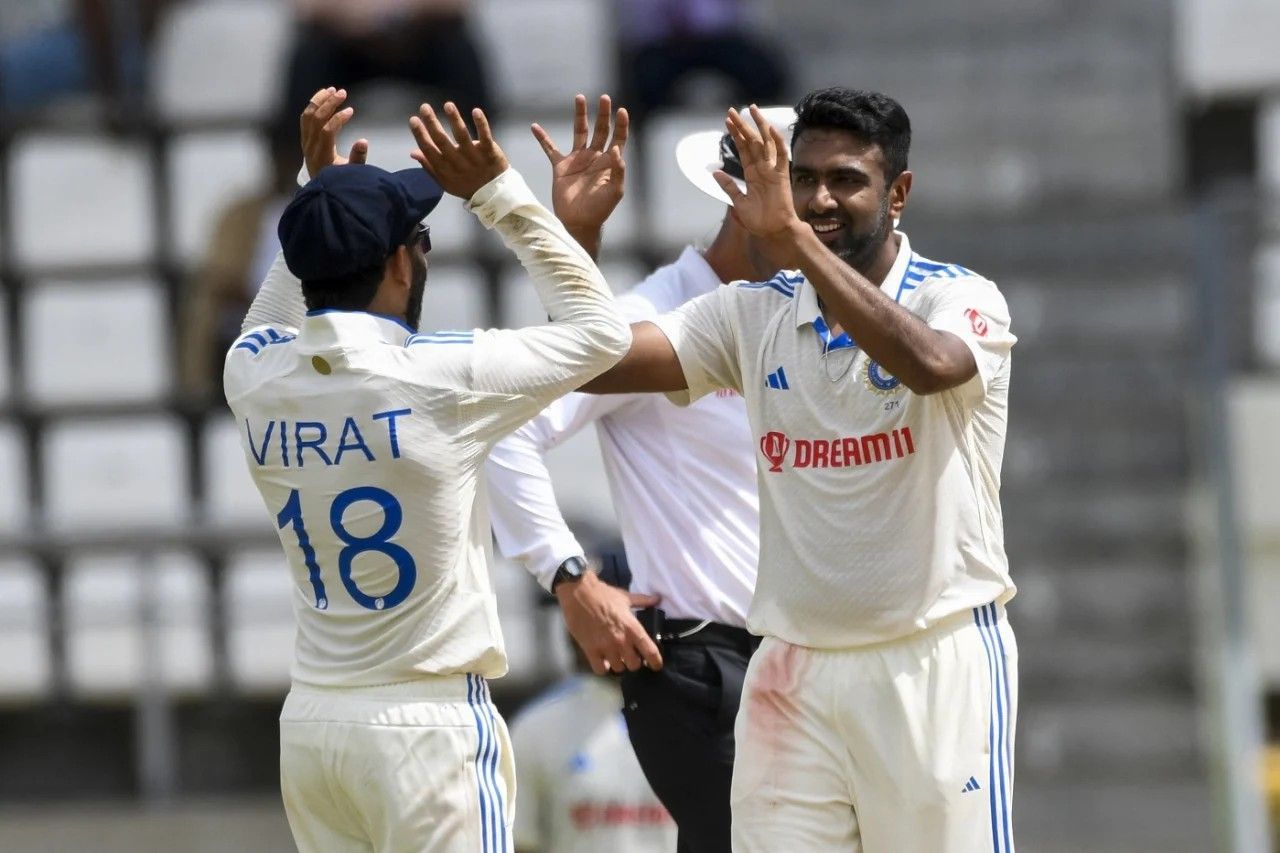 Ravichandran Ashwin celebrating with Virat Kohli [Getty Images]