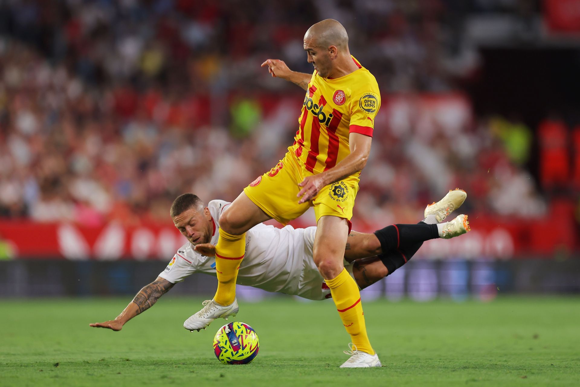 Oriol Romeu arrived at the Camp Nou this week.