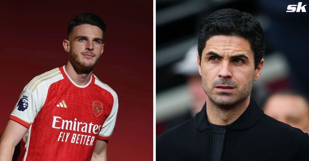 Arteta explains why Declan Rice missed Arsenal