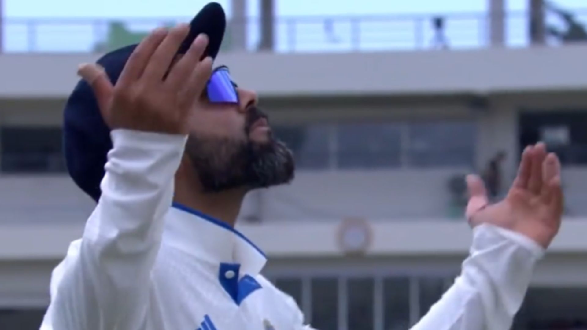 Virat Kohli was soaking in every moment while on the field (P.C.:FanCode)
