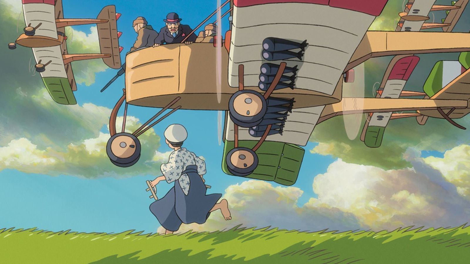 The Wind Rises, the fourth most expensive anime movies ever made (Image via Studio Ghibli).