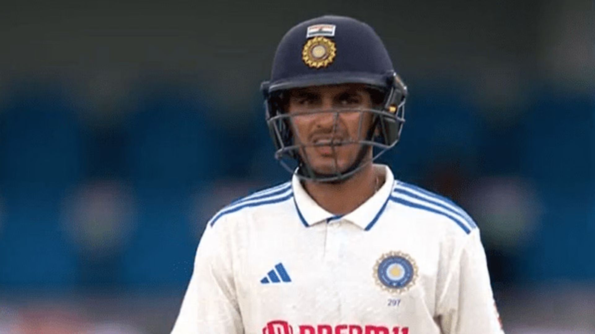 Shubman Gill did not have a great time in the Test series against the West Indies. [P/C: Twitter]