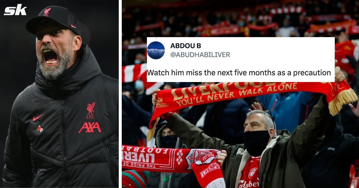 Liverpool star Dominik Szoboszlai has picked up a minor injury