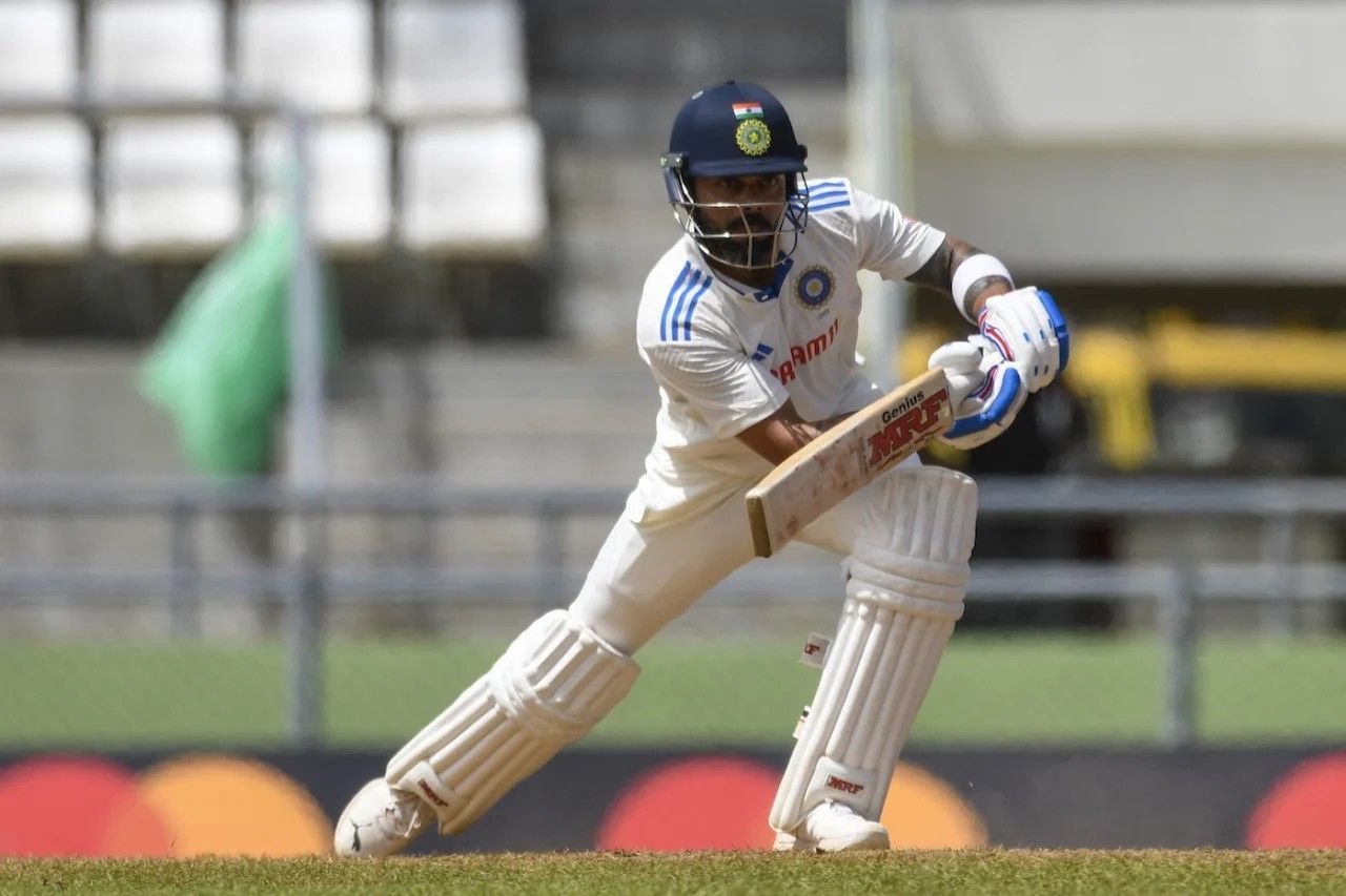 Virat Kohli in action for India vs WI [Getty Images]