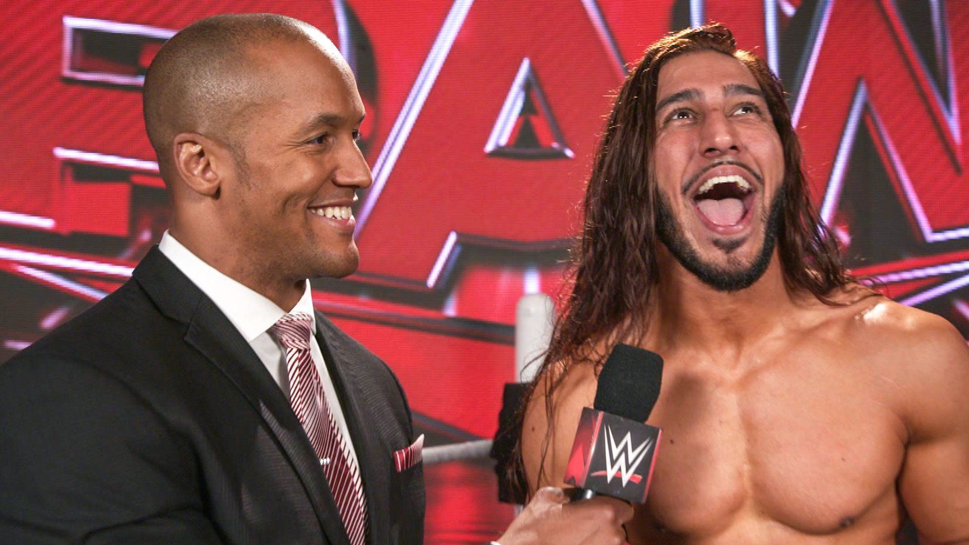 Mustafa Ali and Byron Saxton