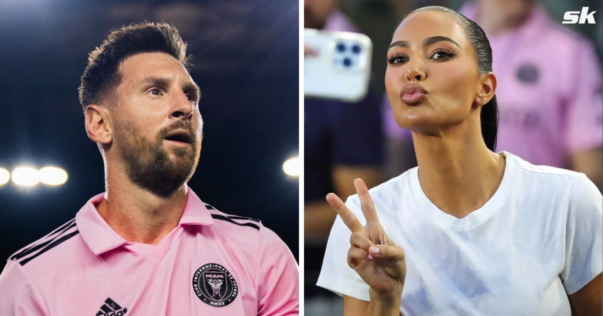 Kim Kardashian attended Lionel Messi