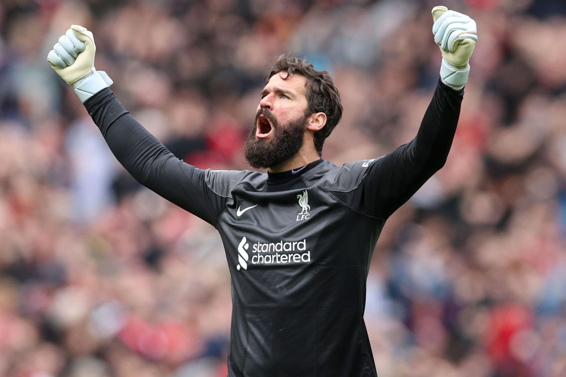 Liverpool goalkeeper Alisson Becker