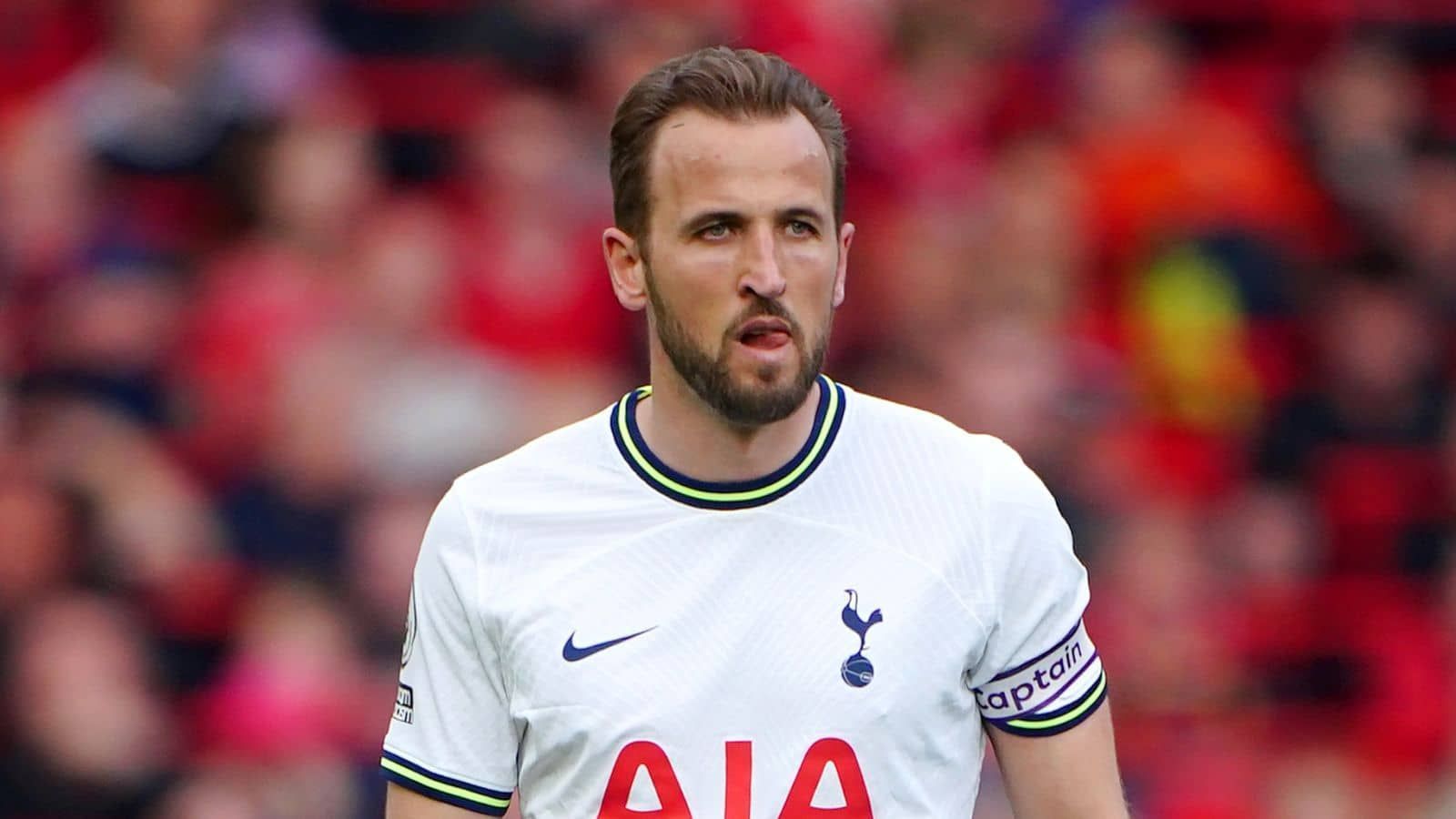 Tottenham Hotspur captain Harry Kane.