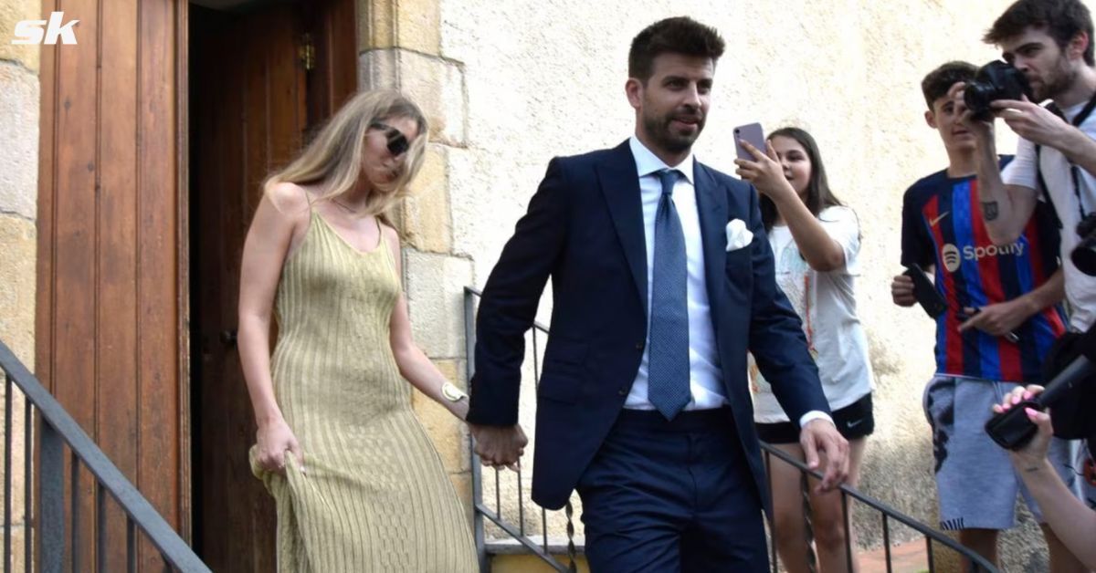 Gerard Pique with Clara Chia (Credits: David Oller- Europa Press)