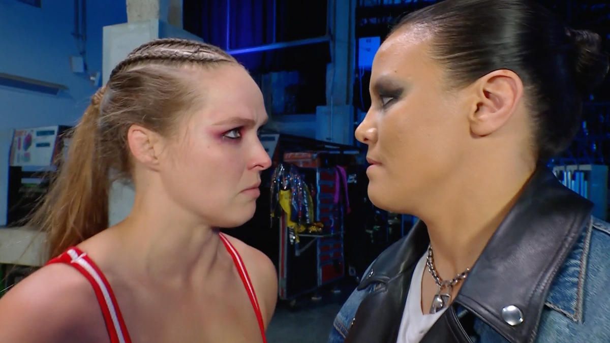 Ronda Rousey was attacked by Shayna Baszer on WWE RAW