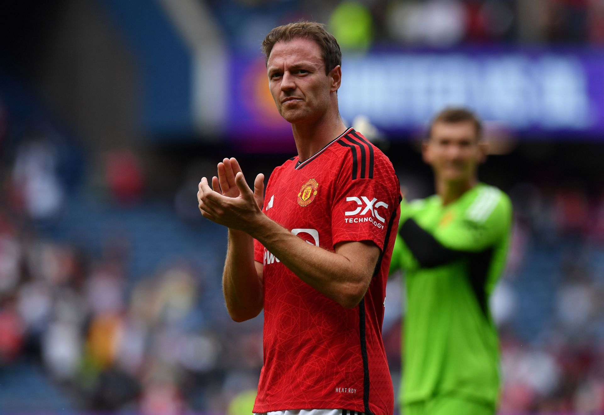 Evans has stepped up for Manchester United in pre-season.